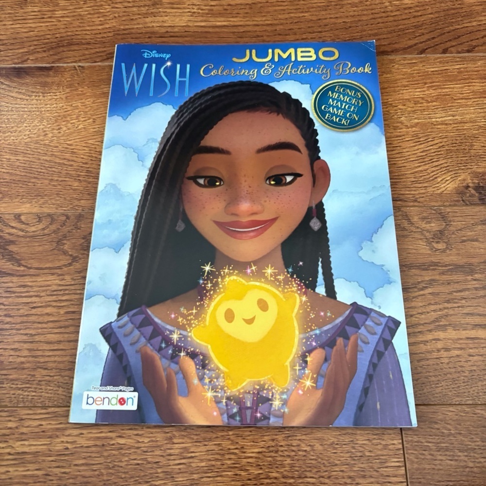Disney WISH Jumbo Coloring & Activity Book